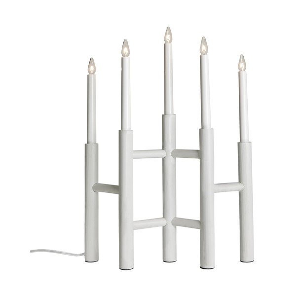 Decorazione luminosa natalizia bianca Cassiopeia - Markslöjd