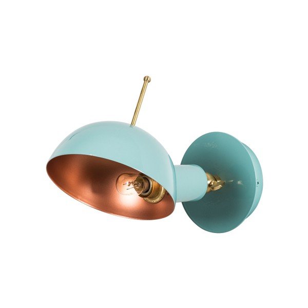 Lampada da parete azzurra Oglio - Homemania Decor-image-2