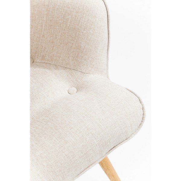 Poltrona bianca Vicky Ecru - Kare Design-image-4