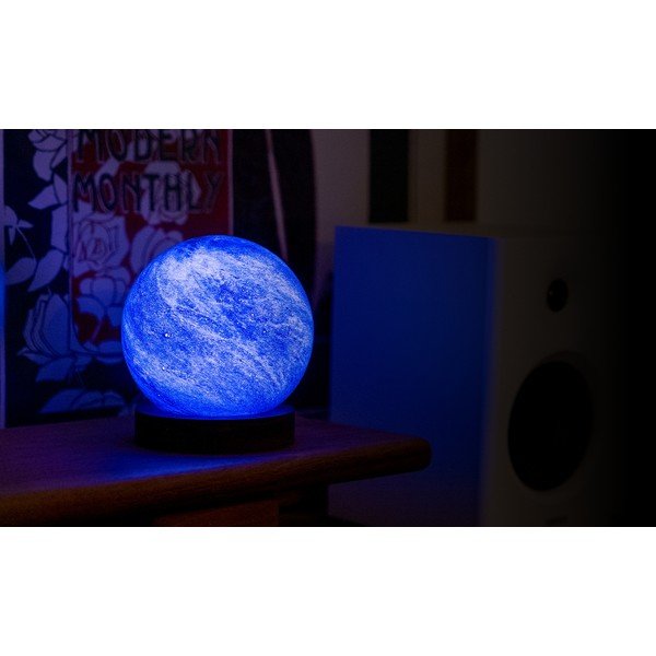 Decorazione luminosa colore naturale scuro con ricarica USB ø 12 cm Galaxy Breeze – Gingko-image-4