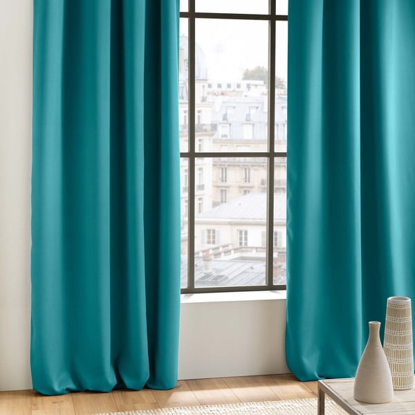 Tenda oscurante blu 135x280 cm Occult - douceur d'intérieur-image-2