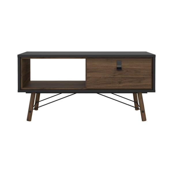 Tavolino da salotto marrone scuro 48x102 cm Ry – Tvilum