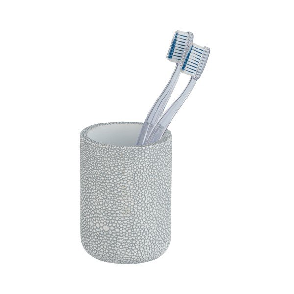 Tazza grigia per spazzolini da denti Raja - Wenko-image-2