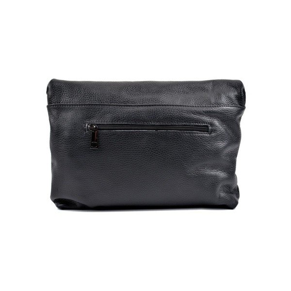 Černá kožená kabelka crossbody Roberta M Elisa-image-2