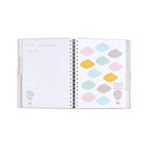 Růžový deník miminka Busy B-image-2