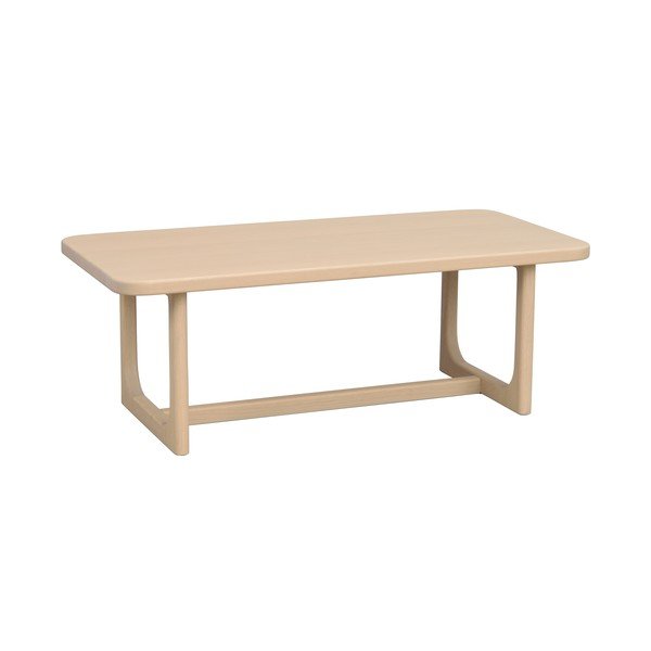 Tavolino da salotto colore naturale chiaro con piano effetto rovere 50x103 cm Driscoll – Rowico