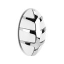 Gancio da parete bianco/color argento lucido in plastica Bug – Spinder Design