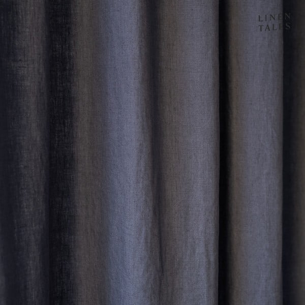 Tenda grigio scuro 140x200 cm Dark Grey - Linen Tales-image-2
