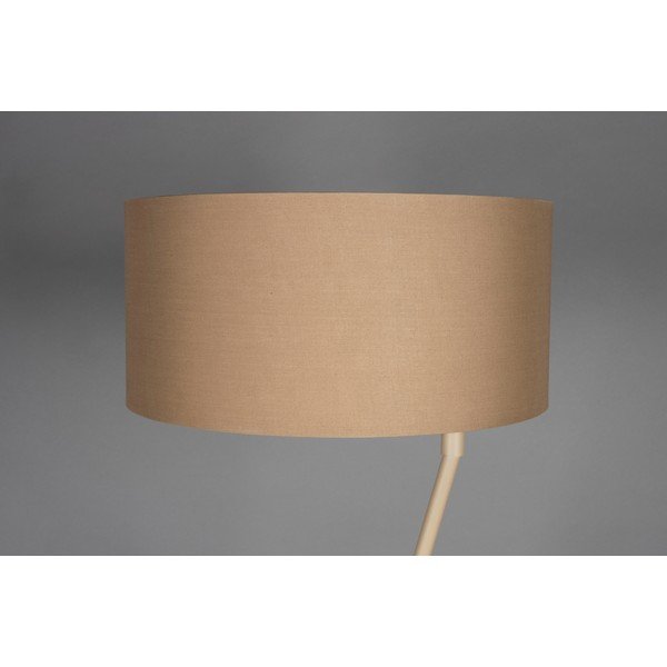 Lampada da terra marrone chiaro con paralume in tessuto (altezza totale 150 cm) Murphy – Dutchbone-image-3