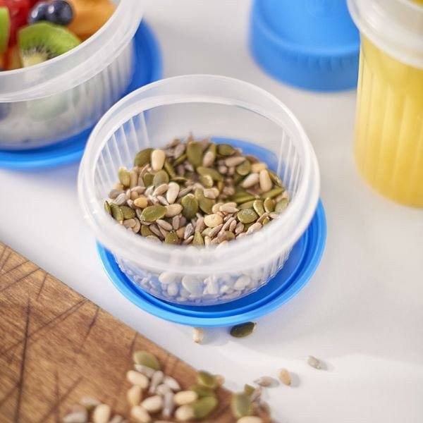 Contenitore per alimenti con coperchio Seal Tight Round Foodsaver, 200 ml Premium Range - Addis-image-2
