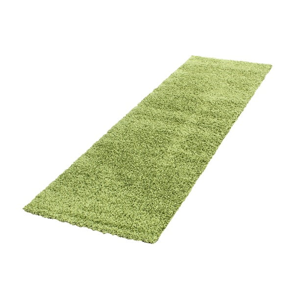 Passatoia verde 80x250 cm Life - Ayyildiz Carpets