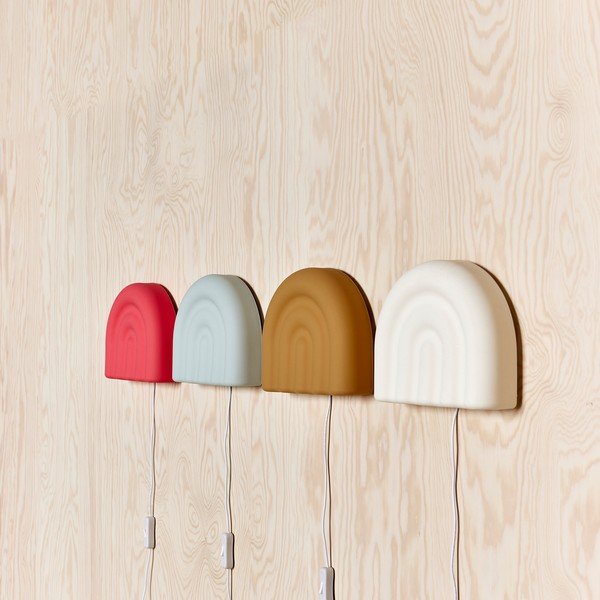 Lampada da parete per bambini LED color menta Rainbow – OYOY Mini-image-1