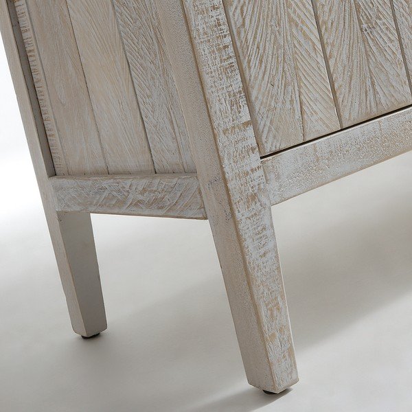 Tavolo TV bianco Woody - Kave Home-image-3