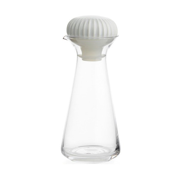 Caraffa con tappo in gres bianco Hammershoi, 300 ml - Kähler Design