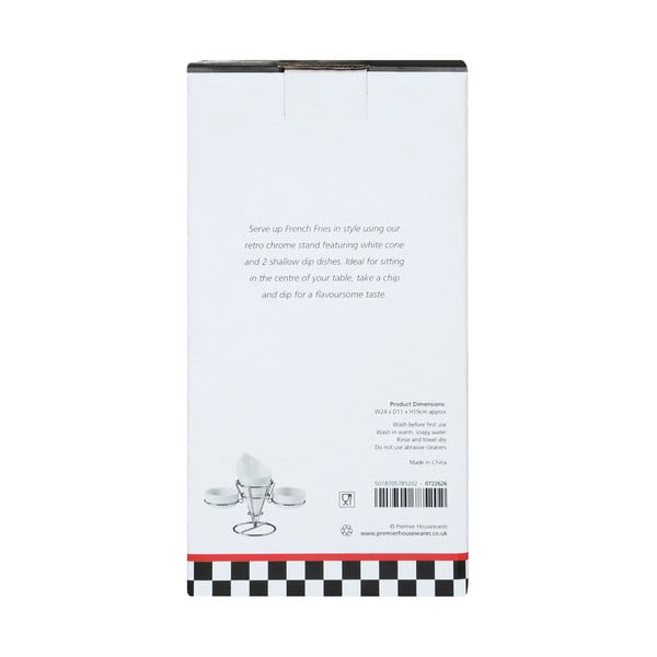 Supporto per patatine fritte e salse Cono per patatine fritte - Premier Housewares-image-4