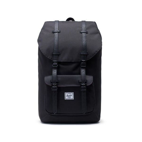 Zaino nero con cinghie nere , 25 l Little America - Herschel