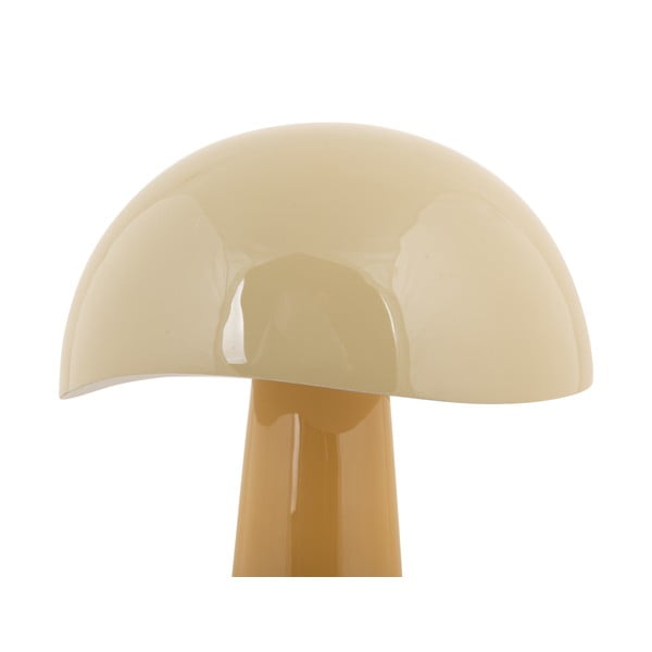 Lampada da tavolo giallo ocra con paralume in metallo (altezza 33 cm) Grato - Leitmotiv-image-1