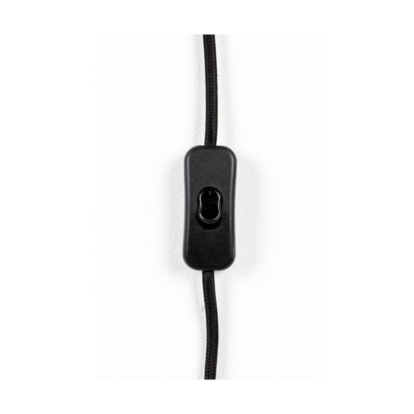 Lampada da parete nera Lea - White Label-image-3