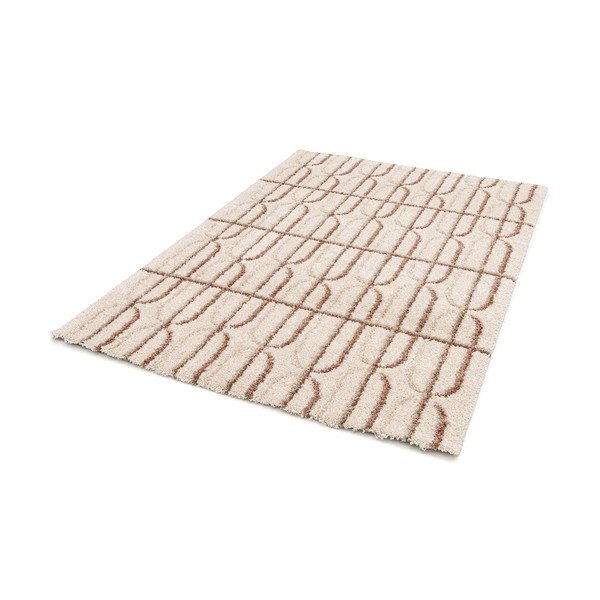 Tappeto color crema/marrone chiaro 120x170 cm Ember – Universal-image-3