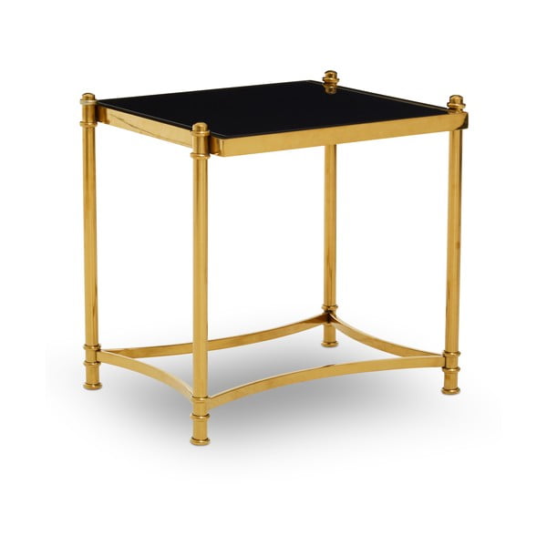 Tavolo contenitore con piano in vetro 50x56 cm Ackley - Premier Housewares-image-3