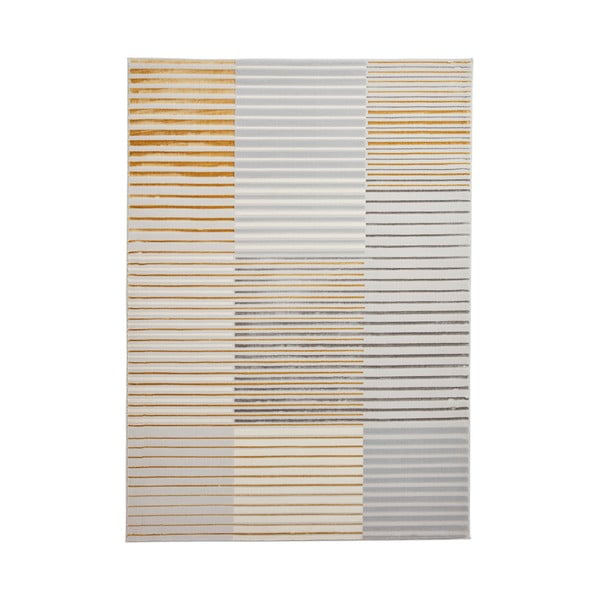 Tappeto grigio/oro 220x160 cm Apollo - Think Rugs