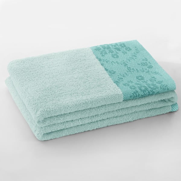 Asciugamano in spugna di cotone azzurro 50x90 cm Crea - AmeliaHome