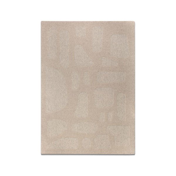 Tappeto grigio tortora in lana 200x300 cm Archipelagio – Micadoni 