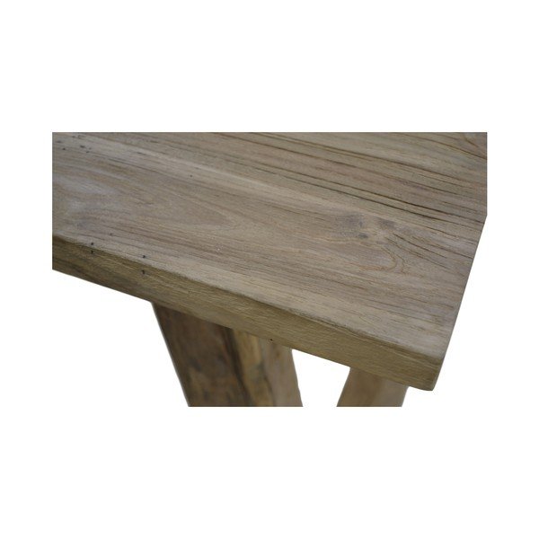Tavolo da pranzo in teak non trattato Lawas, 100 x 220 cm - HSM collection-image-2