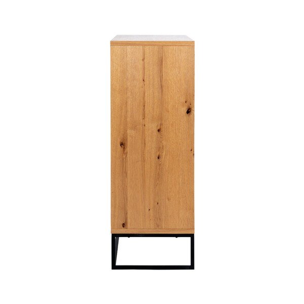 Cassettiera alta nera 102,2x124,7 cm Dalarna - Interstil-image-3