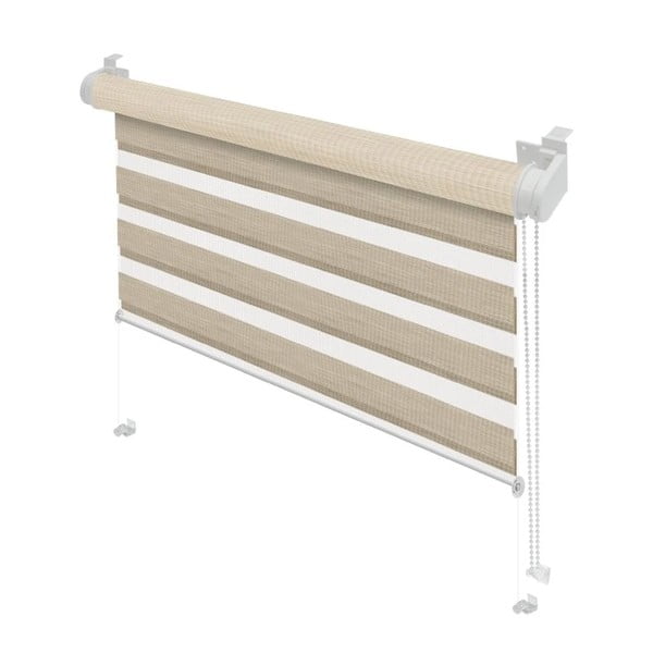 Tenda a pacchetto giorno/notte color crema 72,5x150 cm Zebra Natur – Gardinia-image-1