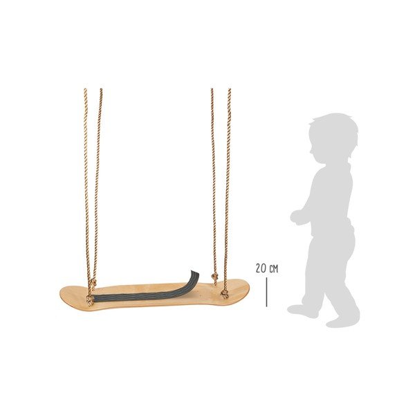 Skateboard basso in legno per bambini - Legler-image-4
