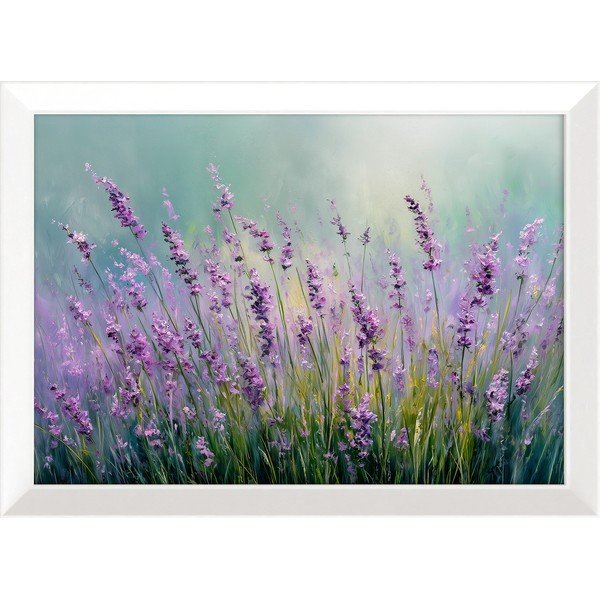 Dipinto stampato con cornice inclusa 75x56 cm Lavender – Styler
