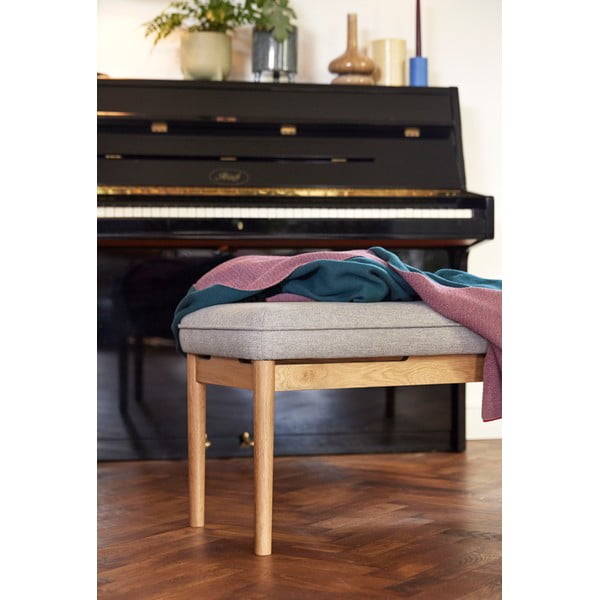 Accogliente plaid di cotone viola e verde, 130 x 200 cm - Hübsch-image-1