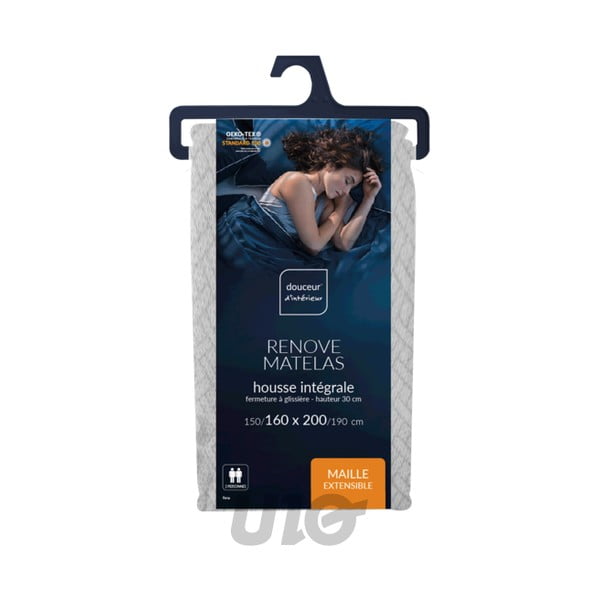 Materasso protettivo 160x200 cm Rena - douceur d'intérieur-image-1