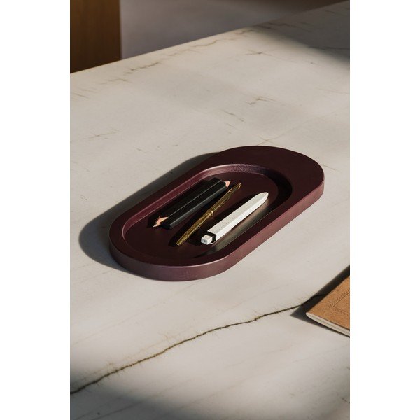 Vassoio decorativo in legno 15x32 cm Tenu – noo.ma-image-1