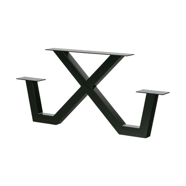 Struttura del tavolo di ricambio nero Tablo - WOOOD-image-2