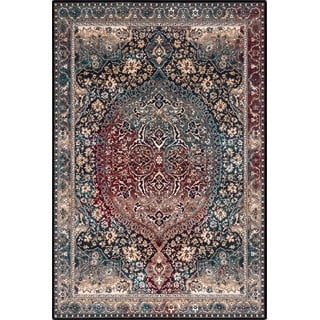 Tappeto in lana verde scuro 200x300 cm Ava - Agnella
