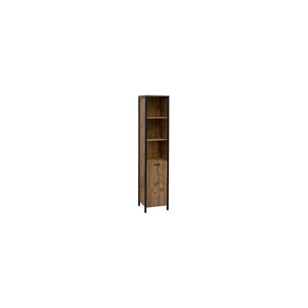 Mobile da bagno marrone scuro , 38 x 175 cm Werra - Støraa-image-1