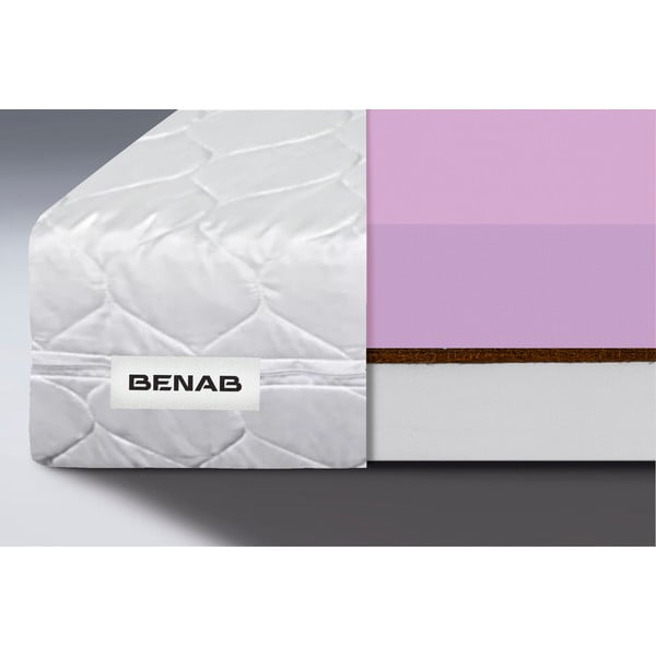 Materasso per bambini 90x200 cm, in schiuma dura/media, double face Coco Dreamer - BENAB-image-1