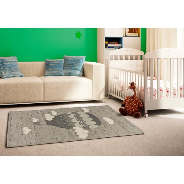 Tappeto grigio per bambini, 120 x 170 cm Cranberry - Universal-image-1