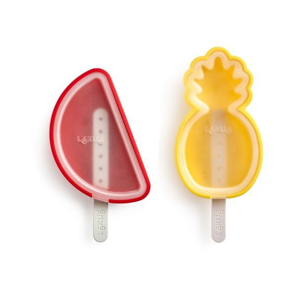 Set di stampi per ghiaccioli in silicone 4 pz – Lékué