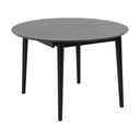 Tavolo da pranzo rotondo pieghevole con piano in rovere ø 115 cm Montreux - Actona