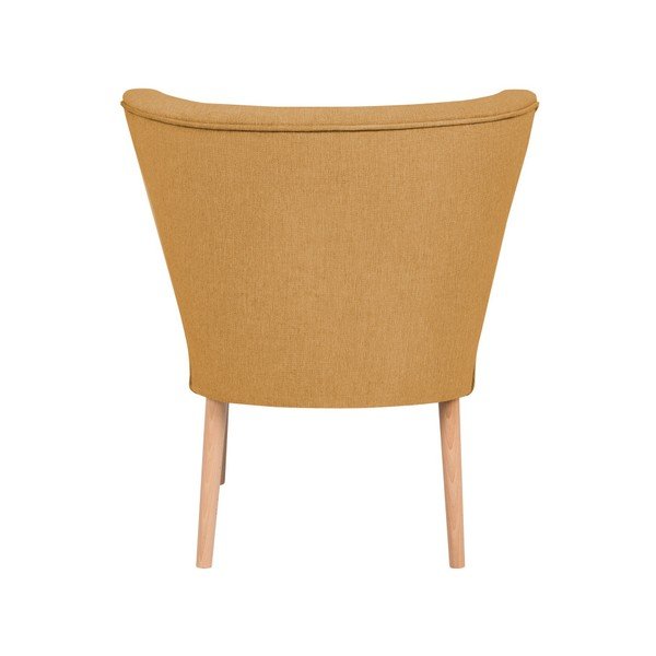 Žluté křeslo Cosmopolitan design Matteo-image-1