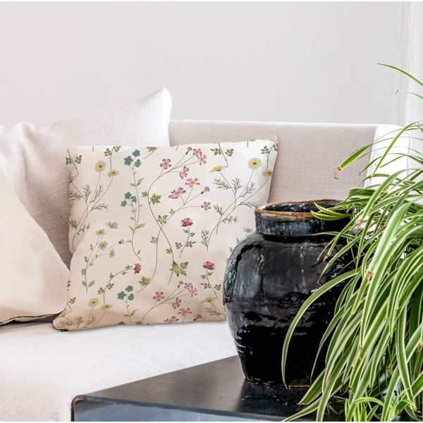 Cuscino in cotone Meadows Vibes, 45 x 45 cm Meadow Vibes - Butter Kings-image-1