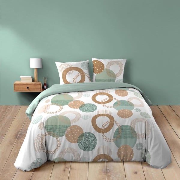 Biancheria da letto in cotone per letto matrimoniale 200x200 cm Lunabella – douceur d'intérieur-image-1