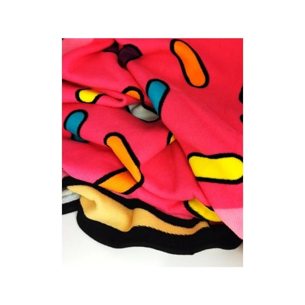 Telo mare da bambini rosa ø 150 cm Donut – JAHU collections-image-2