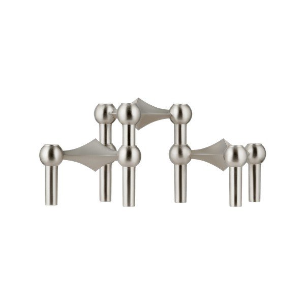 Portacandele in set in metallo 3 pz Nagel – STOFF Nagel