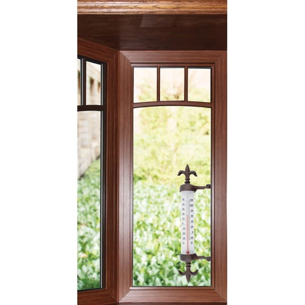 Termometro da finestra per esterni in ghisa antico - Esschert Design-image-1