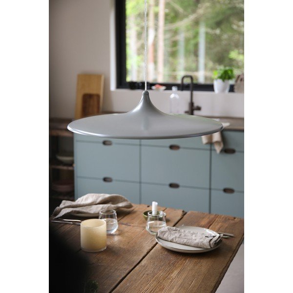 Lampadario LED grigio in metallo con intensità regolabile ø57x13 cm Beam – Markslöjd-image-1