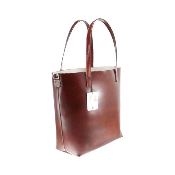 Borsa in pelle marrone Greta - Chicca Borse-image-1